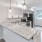 a kitchen with a granite countertop